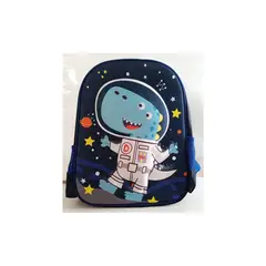 GENERICO - Mochila Tamaño A4 Modelo Dinosaurio Alto Relieve