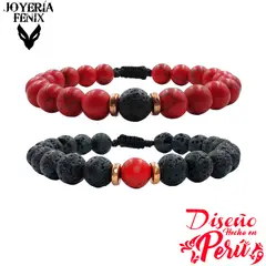 JOYERIA FENIX - Dúo Pulsera Piedra Natural - Joyería Fenix