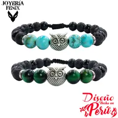 JOYERIA FENIX - Dúo Pulsera Búho - Joyería Fenix