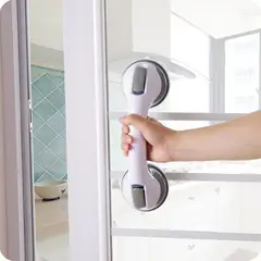 GENERICO - Soporte de manos para Baños Agarradero Mango Antideslizante Ventosa