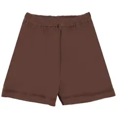 GENERICO - Short bebé algodon - Marron Claro