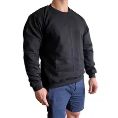 GENERICO - Polera Hombre Básico - Negro