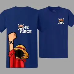 GENERICO - Polos Luffy One Piece Luffy Peluche - Talla desde 4 hasta XL.