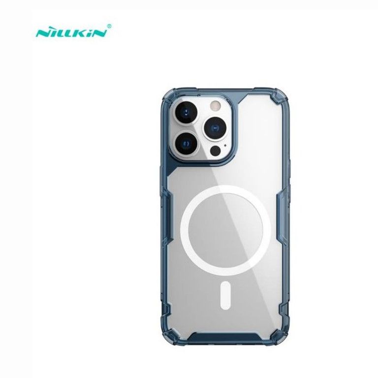 Case Nilkin Nature TPU PRO Magnetic - Iphone 15 Pro Max - Azul