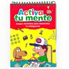 GENERICO - Libro Infantil Activa Tu Mente Activa tu Mente Juegos Divertidos