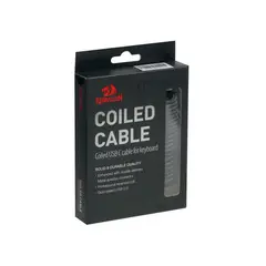 REDRAGON - Cable Para Teclado Coiled A115B Black