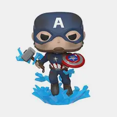 FUNKO - POP AVENGERS ENDGAME - CAPTAIN AMERICA SHIELD MJOLNIR