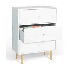 GENERICO - Cómoda Vintage Ainara 3 Cajones Armado - Gaudi