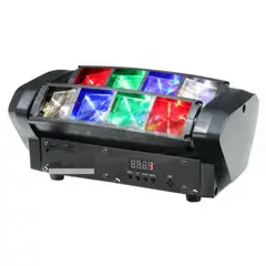 OEM - Mini Araña Luz de escenario Iluminación LED para DJ RGBW