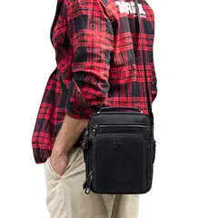 ARMUZ - Morral de Cuero vacuno Hombre