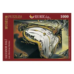 RICORDI ART - Rompecabezas Ricordi - Reloj Flexible - Salvador Dalí, 1000 Piezas