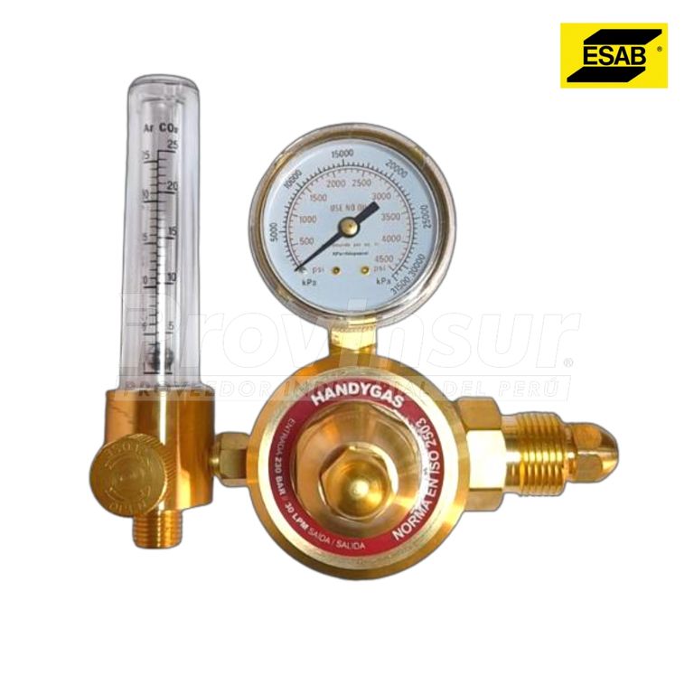 Regulador de Argón HandyGas para proceso TIG MIG