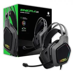 ANTRYX - AUDIFONO CON MICROFONO 7.1 VIRTUAL ENIGMA SE GRAY VIBRADOR USB