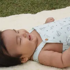 WAWA PIMA - OVEROL BOMBACHO DINO PARA BEBÉ 100% ALGODÓN PIMA