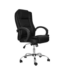 COEA - SILLA GIRATORIA DE OFICINA LEXUS PRESIDENTE NEGRO