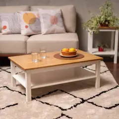 TU MESITA - Mesa de Centro Moderna Linzie 90cm