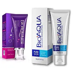 BIOAQUA - PACK CREMA DESPIGMENTANTE ZONAS Y GEL LIMPIADOR ANTIACNE
