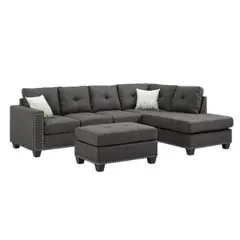 MODELARQ - SECCIONAL DERECHO LUANA Gris oscuro