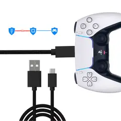 VARIOS - Cable de Carga para Mando PS5 Dualsense