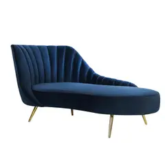 MODELARQ - CHAISE LONGUE LEAH Azul noche