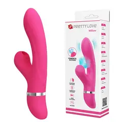 PRETTY LOVE - Vibrador Rabbit con Succionador Willow