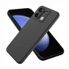 CASE - De Silicona Para Xiaomi Note 13 - Negro