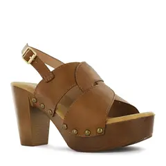 IMPULS - Sandalias con Taco Mujer Natasha04 Caramelo