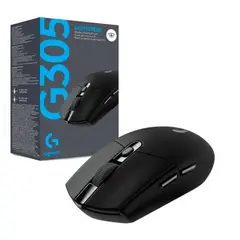 LOGITECH - Mouse G305 LIGTHSPEED- Negro