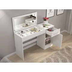 TU MESITA - Tocador Mara Blanco 129cm