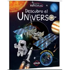 GENERICO - Libro Infantil Descubre el Universo con Pegatinas