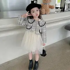 GENERICO - Vestido de Niña Elegante ( Vestido +  Saco )