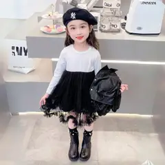 GENERICO - Vestido de Niña Elegante 2 piezas ( vestido + Casaca)