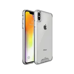 GENERICO - Space Carcasa iPhone X y Xs Transparente