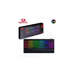 REDRAGON - SHIVA K512RGB-SP Teclado Semi Mecánico Gamer