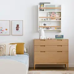 TU MESITA - Cómoda Moderna juvenil 3 cajones Helsinki color Duna