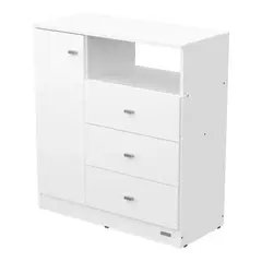 TU MESITA - Cómoda Juvenil Cleo color Blanco