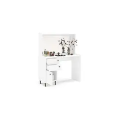 TU MESITA - Tocador Práctico 3 cajones Aurora color Blanco