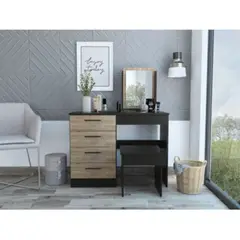 TU MESITA - Tocador Contemporáneo Laiz Marrón 126cm