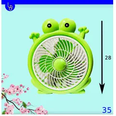 OEM - Ventilador de Escritorio Electrico Kawaii Sapito