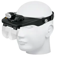 PRETUL - Linterna lupa optovisor con 3 LED