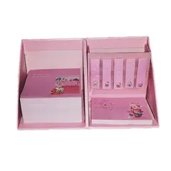 GENERICO - POSIT CON PORTA LAPICERO EN CUBO ROSADO