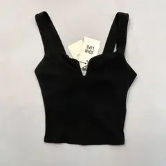 GENERICO - Camiseta sin mangas con escote en V profundo de la marca BERSKA