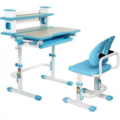 GENERICO - ERGOKID - Escritorio y Silla con Respaldo dividido-Niños 3 a 11 Años