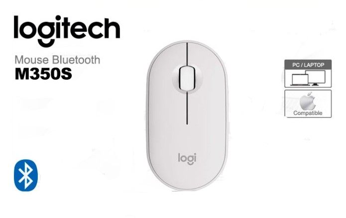 Mouse Inalámbrico Pebble 2 M350s -Blanco