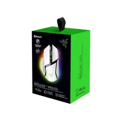RAZER - Mouse Gamer Basilisk V3 Pro 30K Dpi BtUsb-C Chroma White