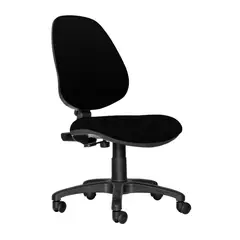 COEA - Silla Giratoria De Oficina Rudy Alta Tela Negro SB