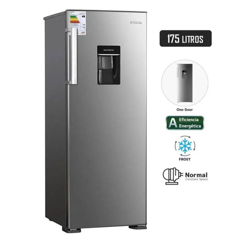 Refrigerador 175L Frost 1PD Inox