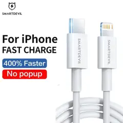 GENERICO - SmartDevil Cable C a Lightning Sincronización de datos iPhone