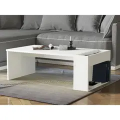 TU MESITA - Mesa de centro Moderna Atila color Blanco