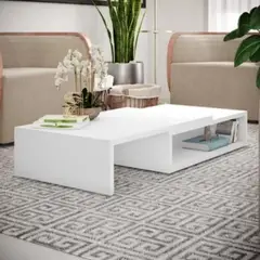TU MESITA - Mesa de Centro Moderna Gomez 80cm
